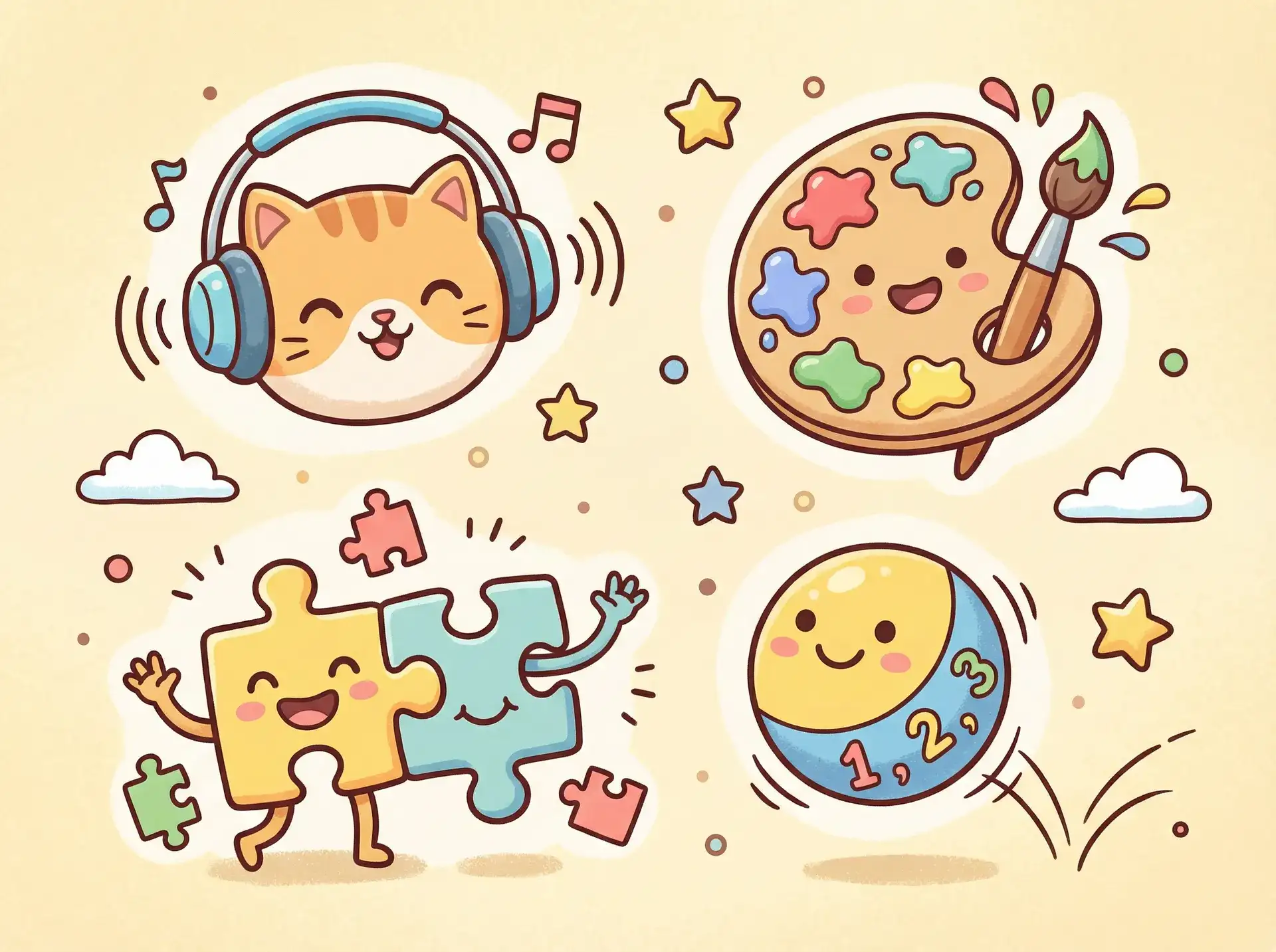小朋友的手工作品 - 台北异想 益智创作